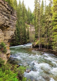 Gallatin River in Montana-USA