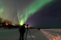 Searching for the Northern Lights | Saskatchewan | Village of Pinehouse
