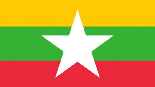 Flag of the Republic of the Union of Myanmar