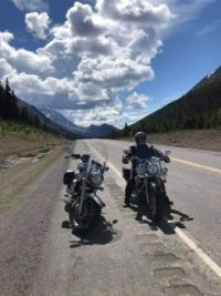 a great day for a ride - west of Calgary