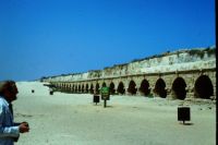 Aqueduct near Caesarea Israel