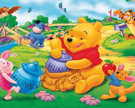 Solve Winnie The Pooh 4 Jigsaw Puzzle Online With 357 Pieces