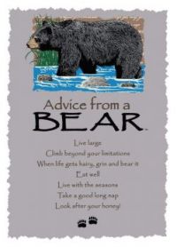 A Bear's Advice