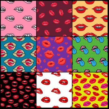 Lip patterns 3