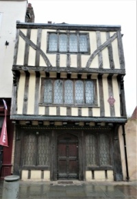 Old building in Canterbury, England