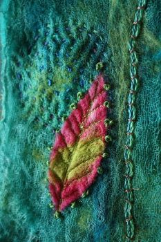 sewn leaf