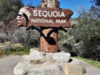 Sequoia Park enterence sign