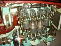 MGB GT (engine cross-section)