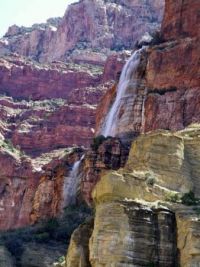 Cheyava-Falls-upper-cascade-Grand-Canyon