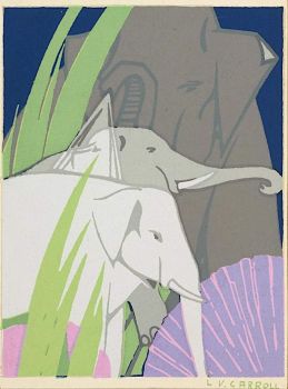 Untitled (Elephants), Leon V. Carroll, 1930s