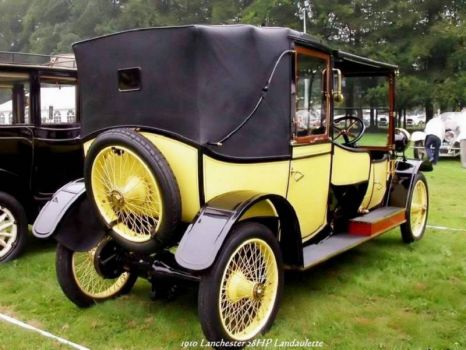 1910 Lanchester 28HP Landaulette
