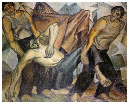 The Accident (1941) ~ Oswaldo Guayasamín (Ecuador)