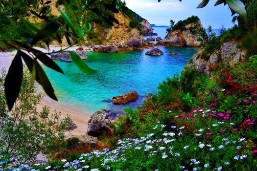 Lovely Little Beach in Greece