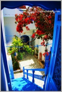 View into courtyard, Tunis