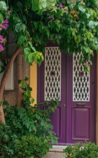 Purple door