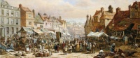 Market Day, Ashbourne, Near Derby