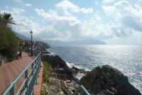 promontorio di Portofino dalla passeggiata di Nervi, Genova