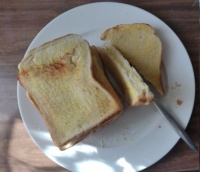 Food I made - air fried grilled cheese (*see description for more details)