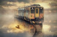 Train-on-the-water