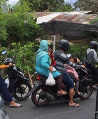 Bali family transport