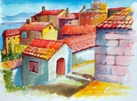 Spanish Village by Robert Coldwell