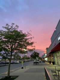 Strip mall sunset #2