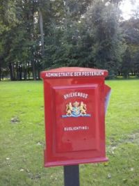 vintage Dutch mailbox