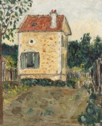Maurice Utrillo (French, 1883–1955), La petite maison à Pierrefitte (Seine-Saint-Denis) (1904)