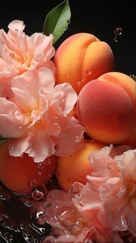 Fruit en bloemen