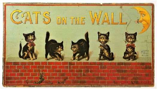 THEME ~ Toys & Game ~ ''Cats on the Wall''