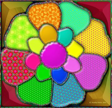 Designer Flower Puzzle