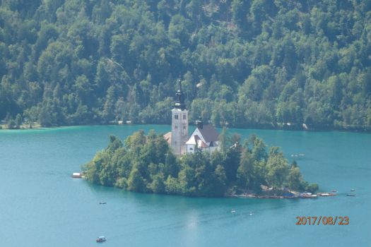 Island with the church, Lake Bled