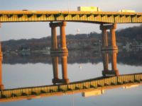 Mirror Image - I-80 Bridge Over Mississippi River