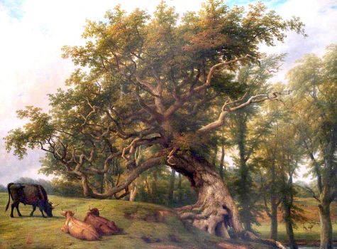 Thomas Baker--Old Oak, Stoneleigh Park, Warwickshire, 1860