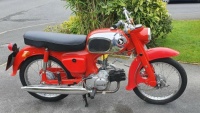 Honda C200 1966 (less background)