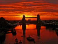 Sunrise - Tower Bridge in London