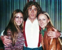 myself (19 yrs young), Roger Daltrey & Toby1975 Chicago Illinois-photo taken by Sue Fahrner