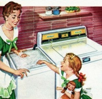 Whirlpool Washer ad - 1954