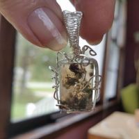 and yet another consignment piece- moss agate