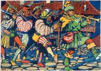 Medieval festival, Winold Reiss