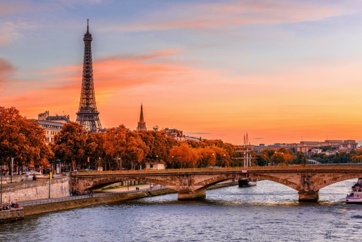 The Eiffel Tower, Paris, France