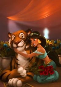 jasmine and her tiger