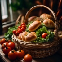 Basket of Food