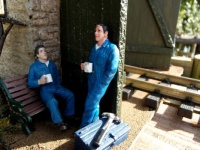 Tea in the Enigine Shed