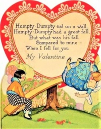 Themes Vintage illustrations/pictures - Valentine Card