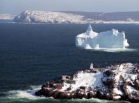 Lighthouse & Iceberg,St.Johns,NL