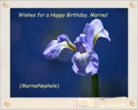 Happy Birthday Marina (Marina Nephele)