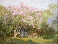 Lilac Bush in the Sun, 1873, Claude Monet (1840-1926)