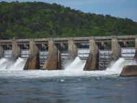 Guntersville Dam On Tennessee River