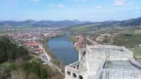 pohlad z hradu Strecno, Slovakia